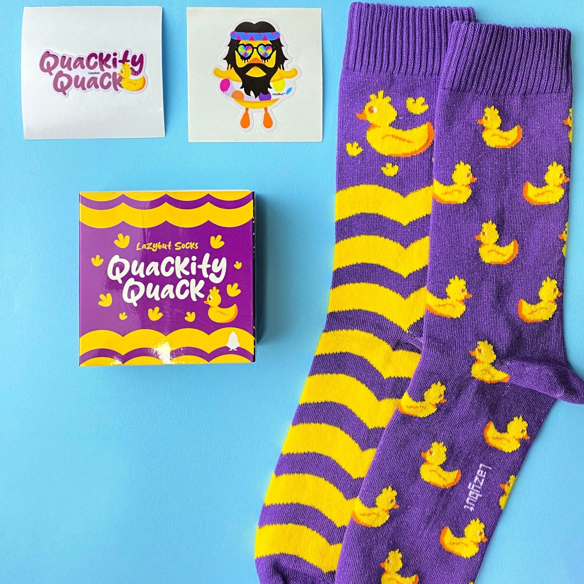 Quackity Quack Socks Pack - Lazybut