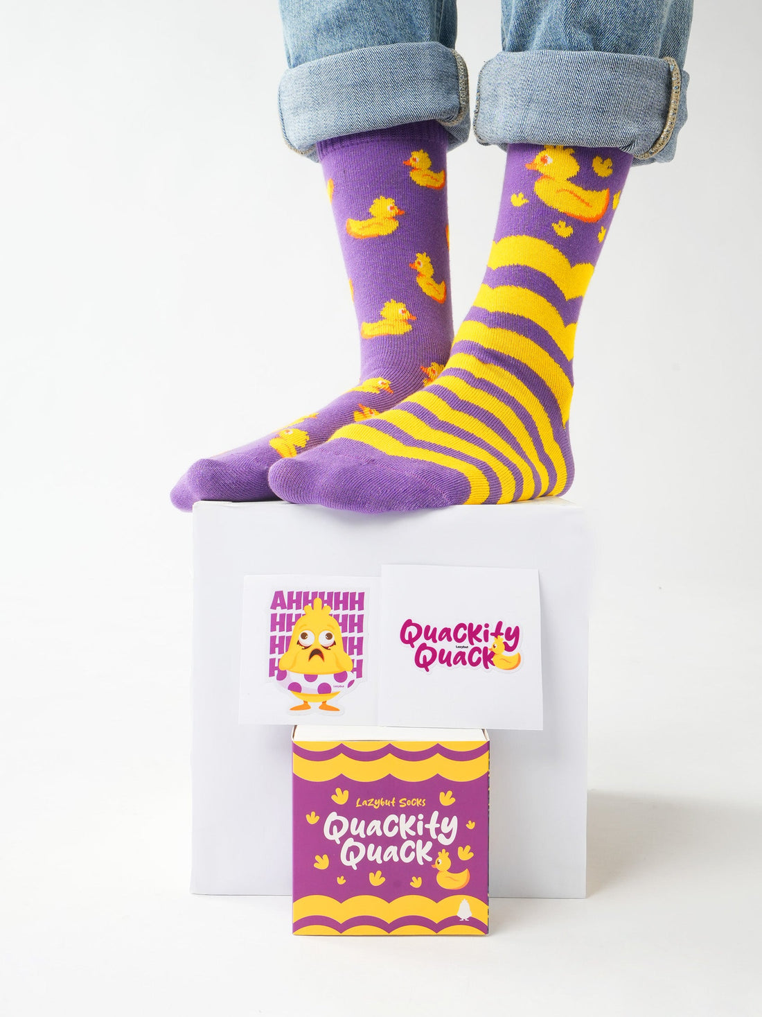 Quackity Quack Socks Pack - Lazybut