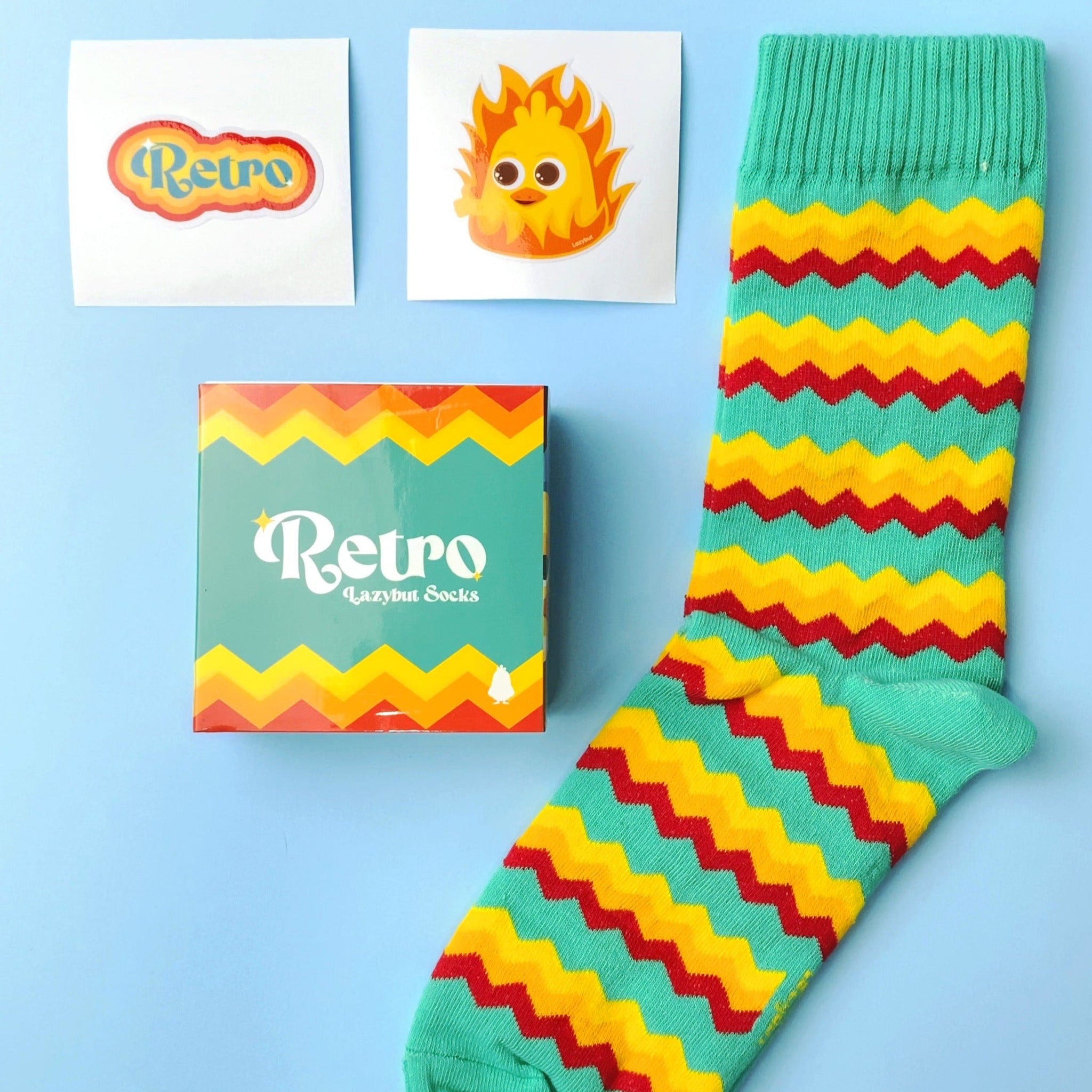 Retro Socks Pack - Lazybut