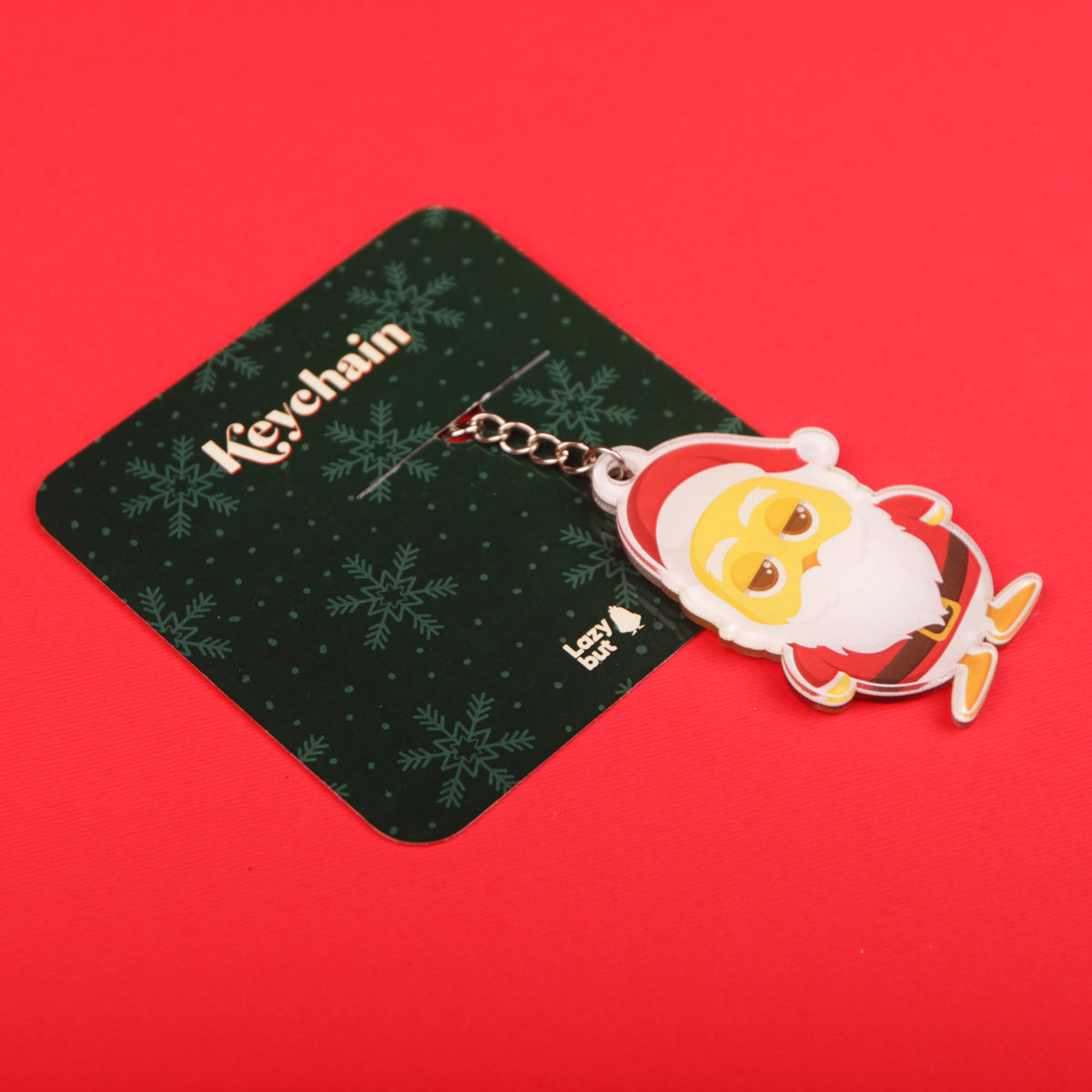 Santa Keychain