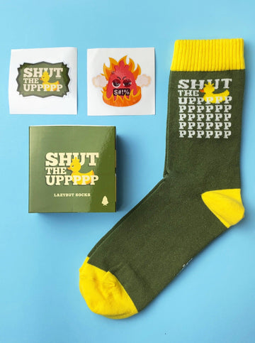 Shut The Duck Up Socks Pack - Lazybut