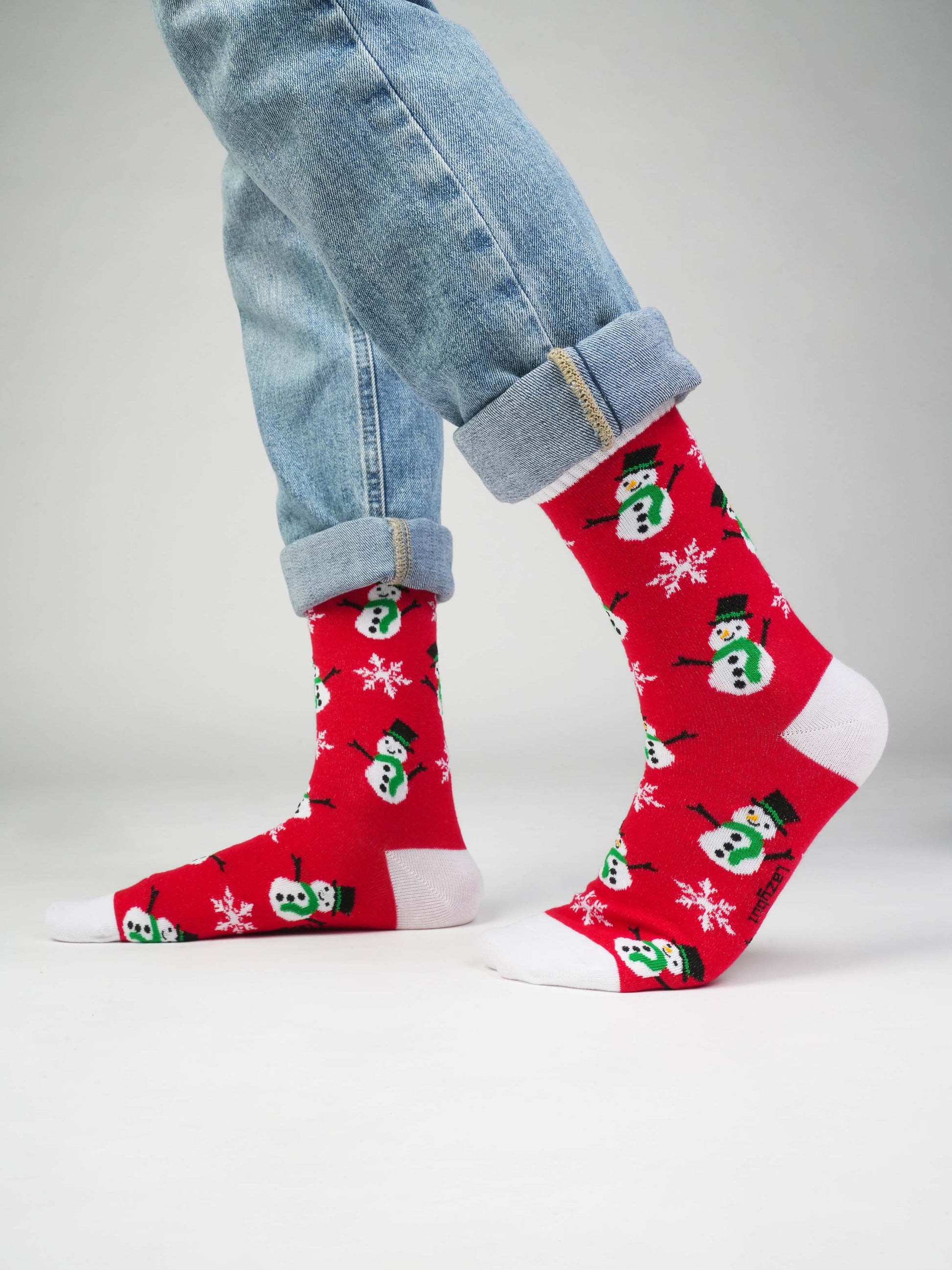 Snowman Socks - Lazybut