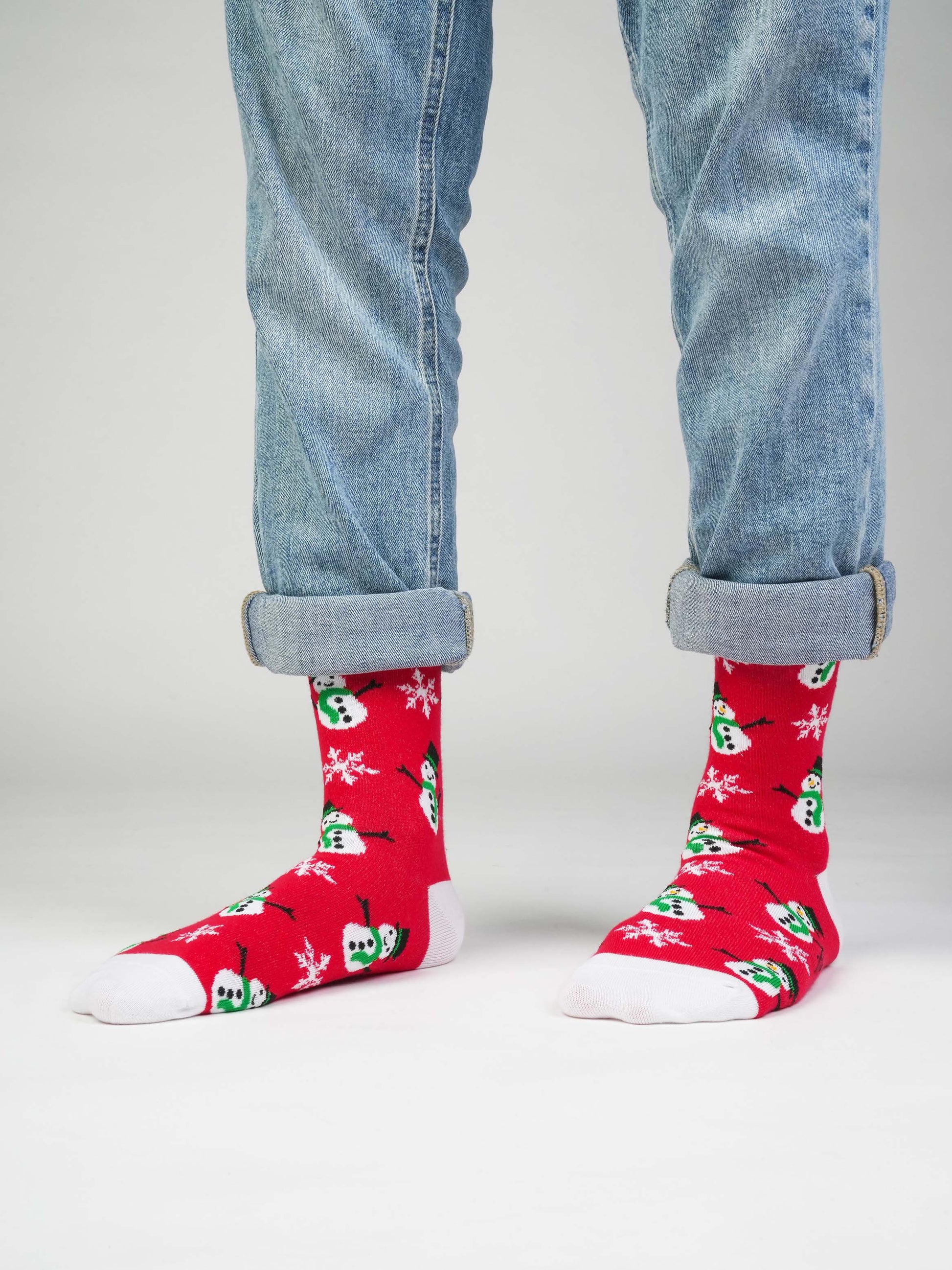 Snowman Socks - Lazybut