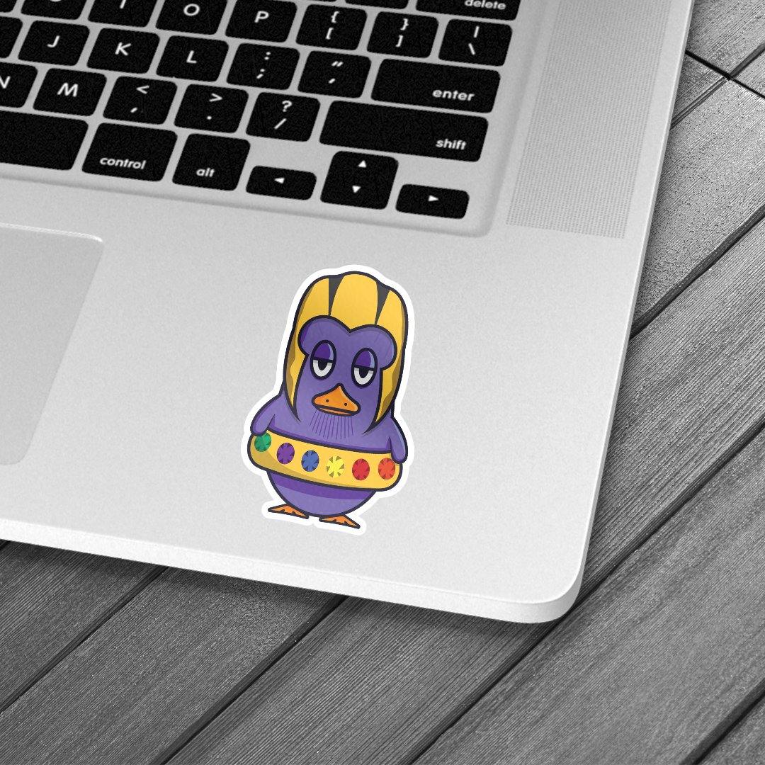 Thanos Sticker - Lazybut