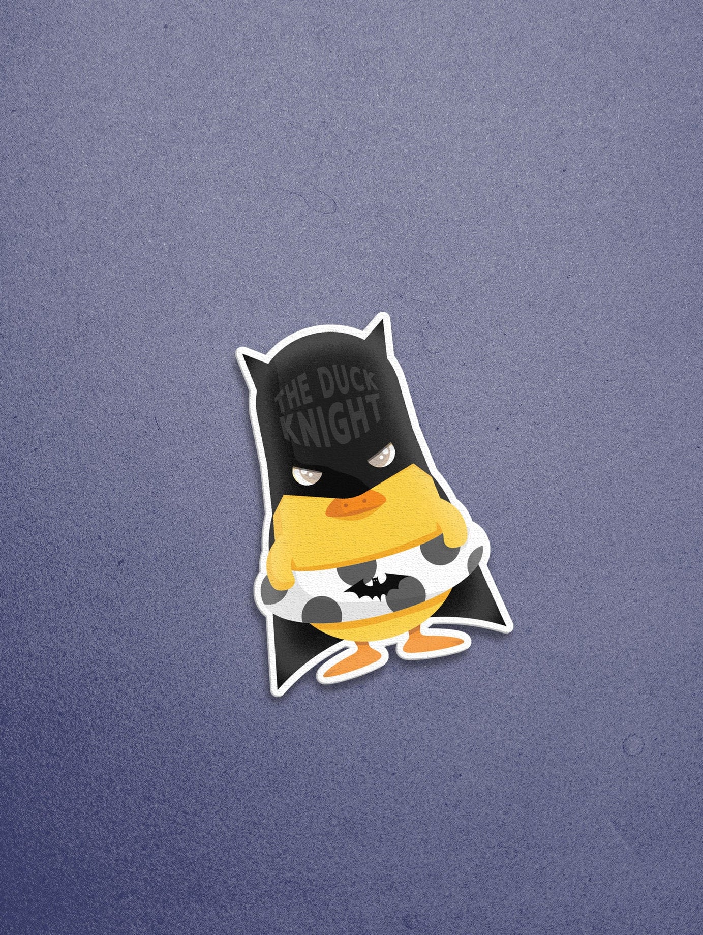 The Duck Knight Sticker - Lazybut
