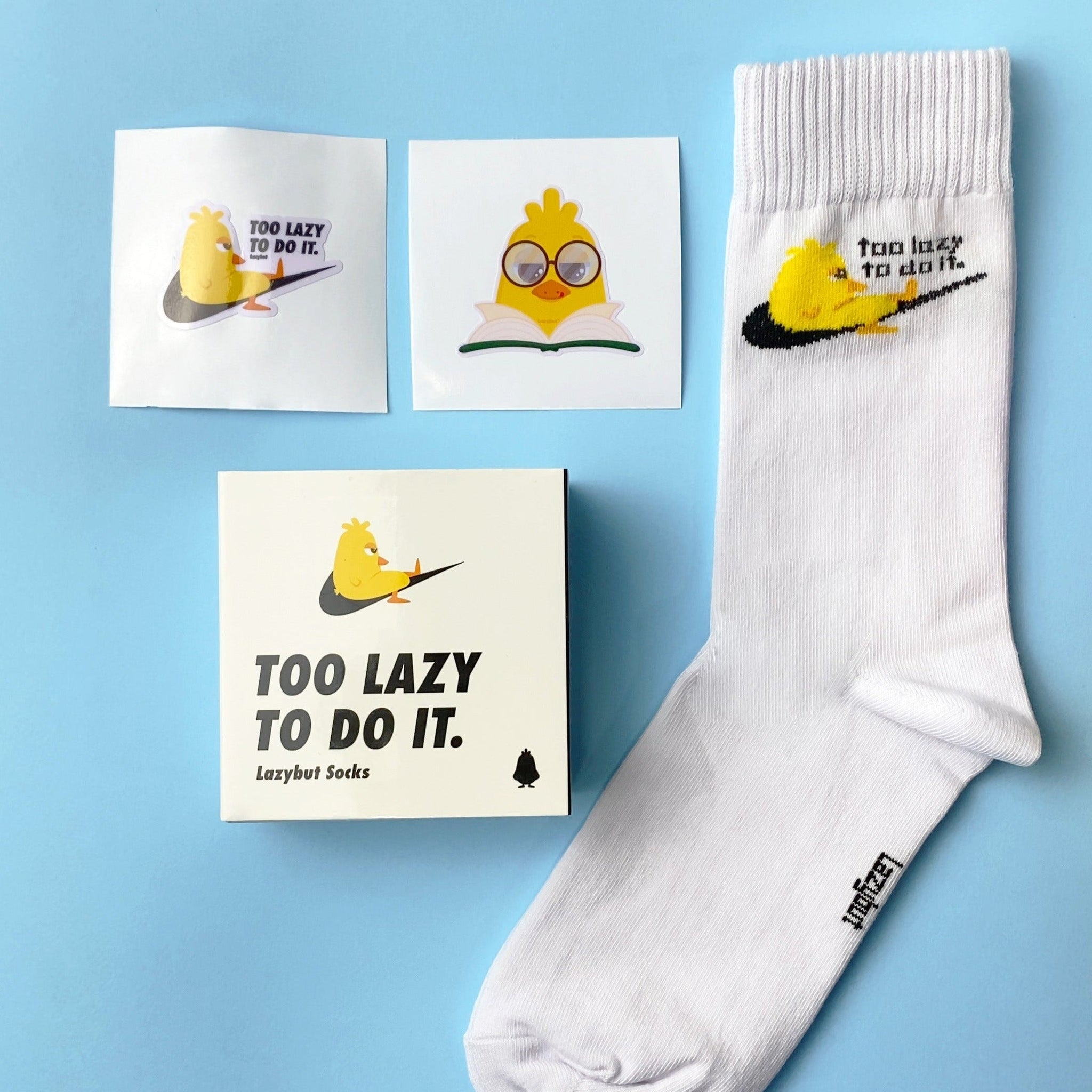 Too Lazy To Do It Socks Pack - Lazybut