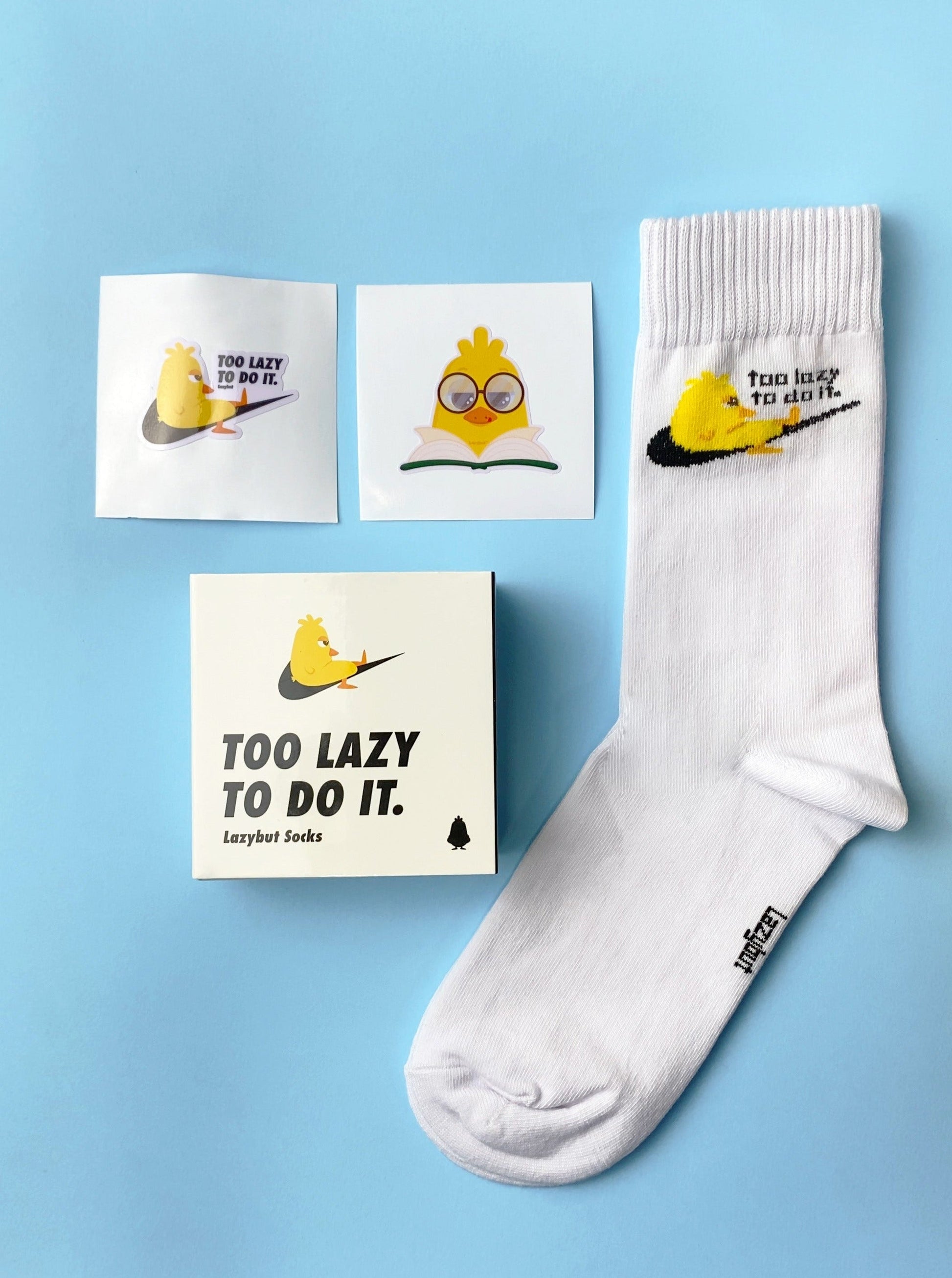 Too Lazy To Do It Socks Pack - Lazybut