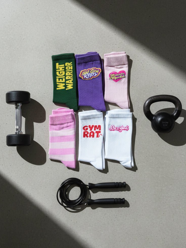 Women's Gym Pack - 6 Pairs - Lazybut