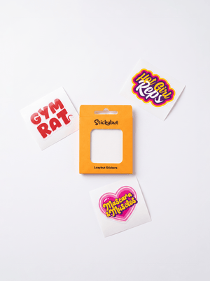 Women's Gym Sticker Pack - Lazybut