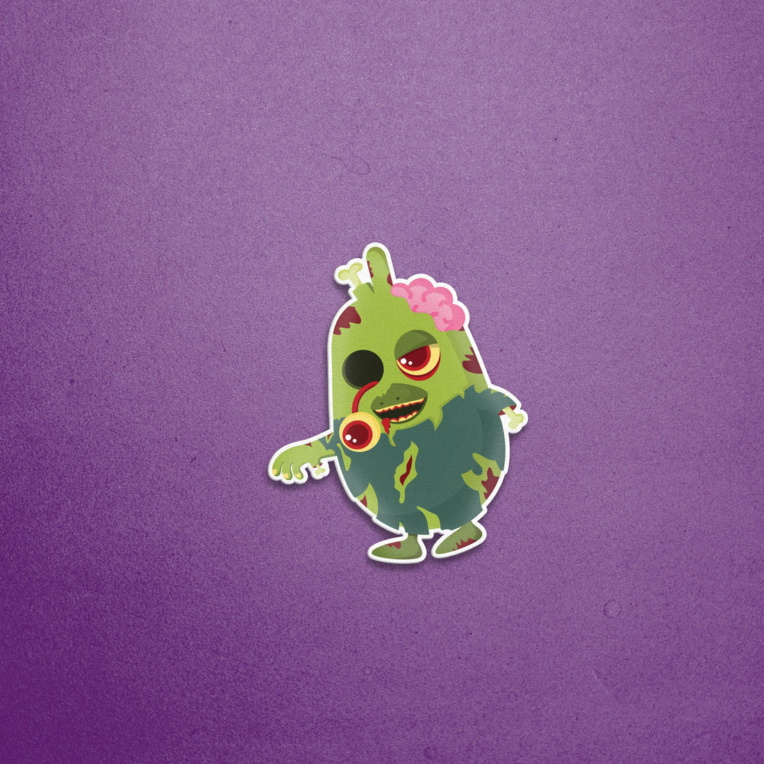 Zombie Sticker - Lazybut